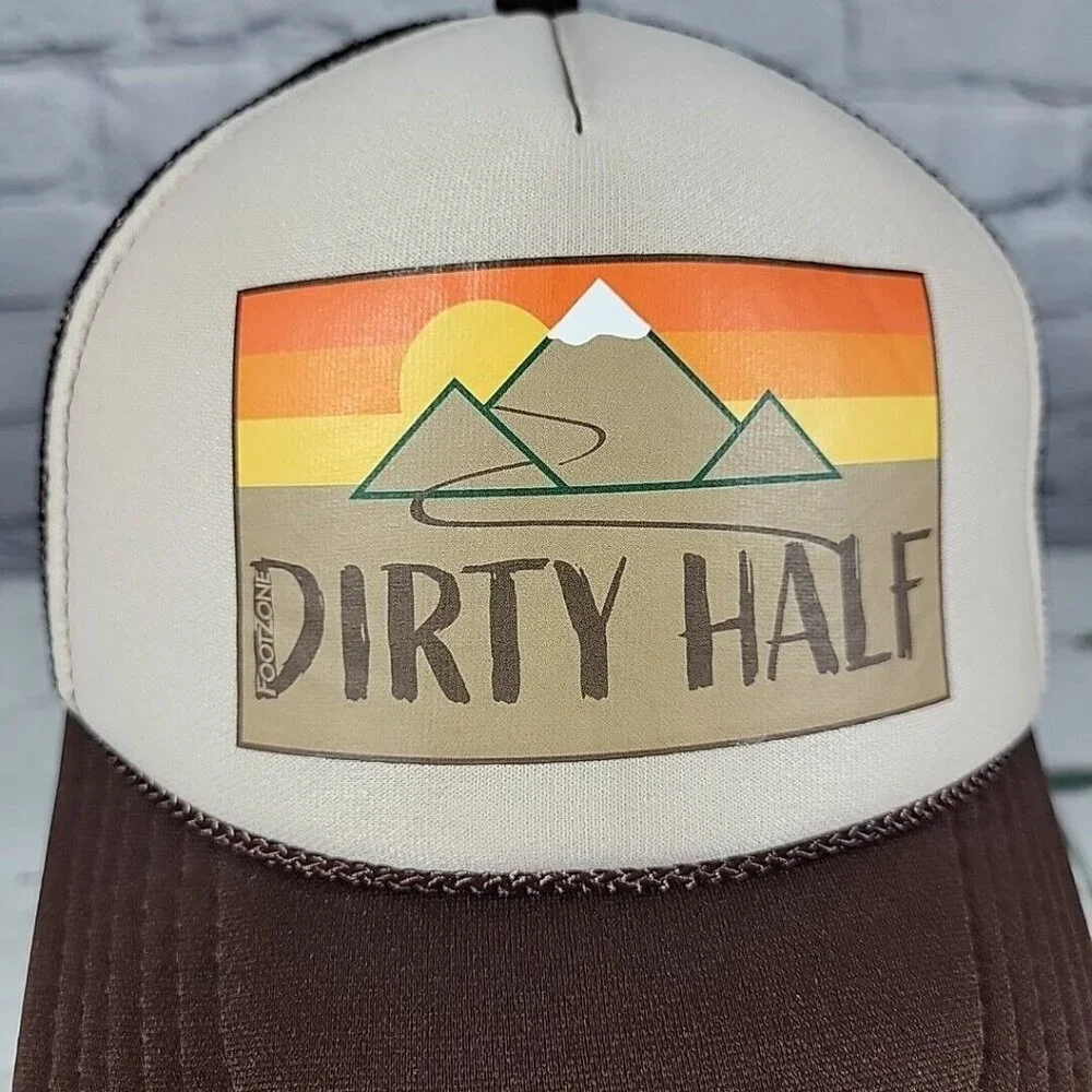 Otto Dirty Half Vintage Snapback Trucker‎ Hat Adjustable Ball Cap